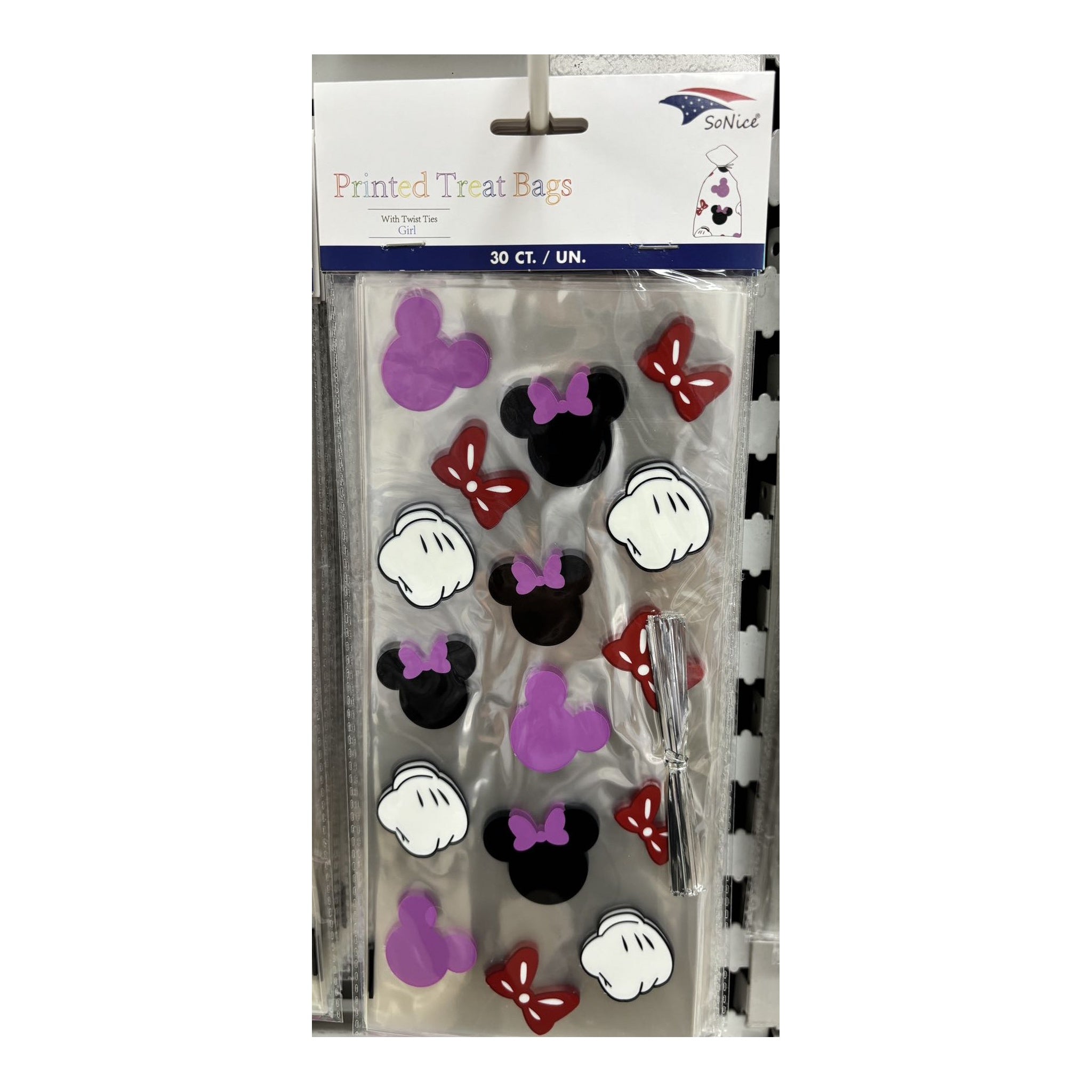 Cellophane bags 30 ct Girl 240Pk/Cs